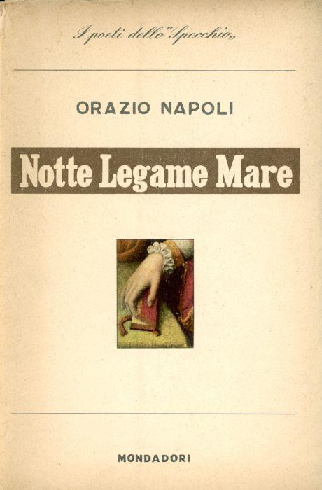 Notte Legame Mare - Orazio Napoli - copertina