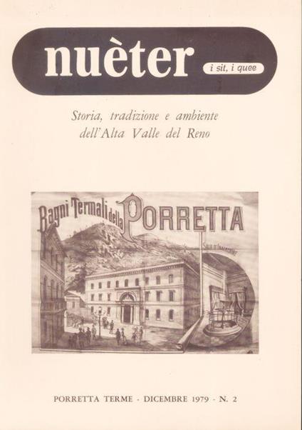 Nueter i sit i quee. 10/1979. Storia, tradizione e ambiente Alta Valle del Reno - copertina