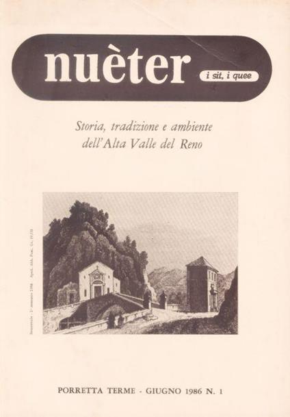 Nueter i sit i quee. 23/1986. Storia, tradizione e ambiente Alta Valle del Reno - copertina