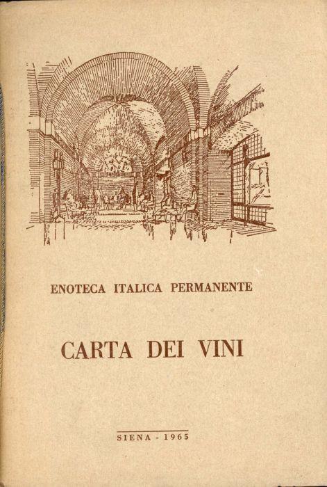 Enoteca Italica Permanente. Carta dei Vini - Libro Usato - Enoteca Italica  - | IBS