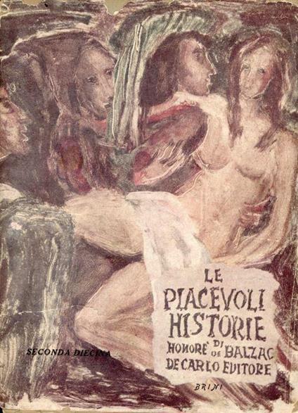 Le piacevoli historie - Honoré de Balzac - copertina