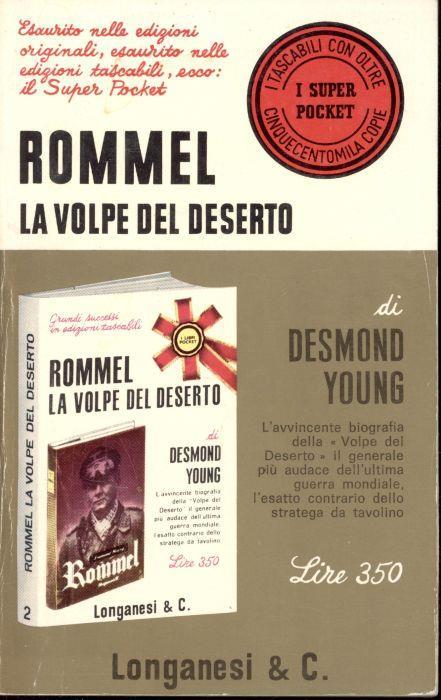 Rommel la volpe del deserto (1966) Secondo volume - Desmond Young - copertina