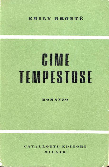 Cime tempestose - Emily Brontë - copertina