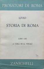 Storia di Roma. libri 1-3