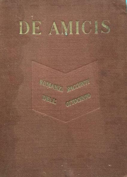 De Amicis. Vol. 2 - Antonio Baldini - copertina