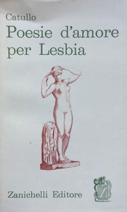 Poesie d'amore per Lesbia - G. Valerio Catullo - copertina