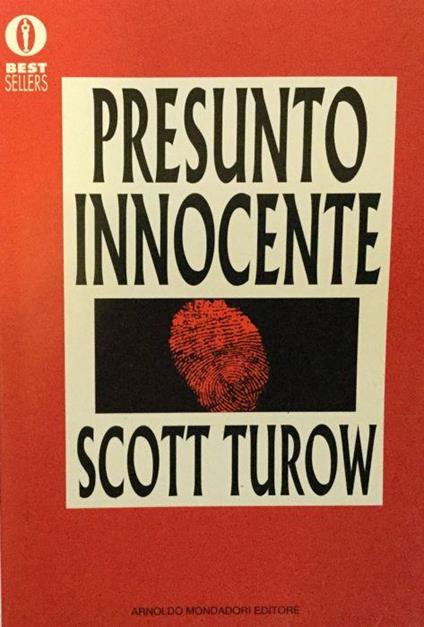 Presento innocente - Scott Turow - copertina