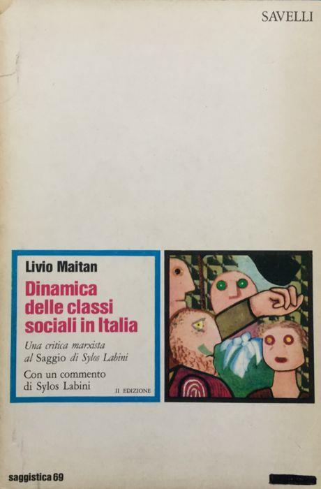Dinamica delle classi sociali in Italia - Livio Maitan - copertina