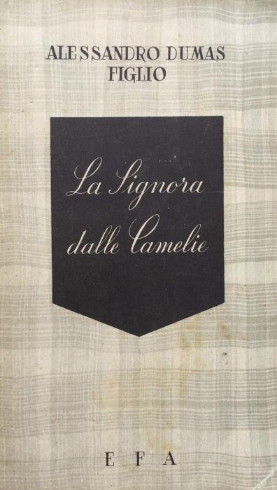 La Signora delle Camelie - Alexadre Dumas - copertina