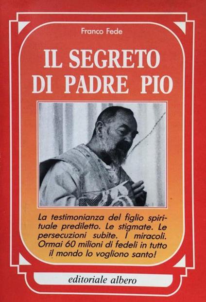 Il segreto di Padre Pio - copertina