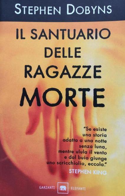 Il santuario delle ragazze morte - Stephen Dobyns - copertina