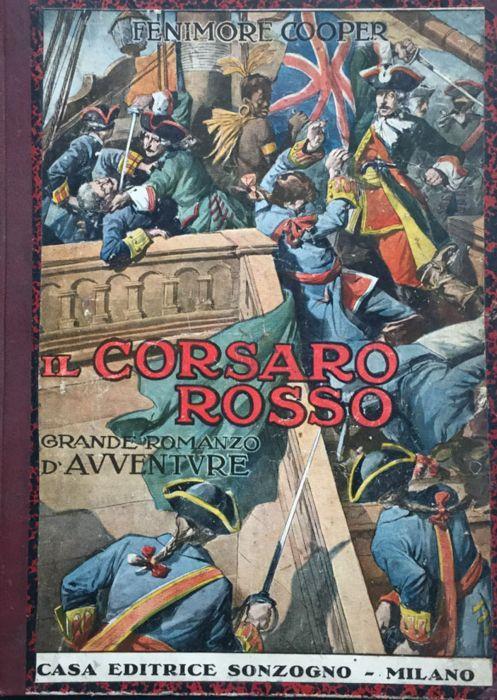 Il corsaro rosso - J. Fenimore Cooper - copertina