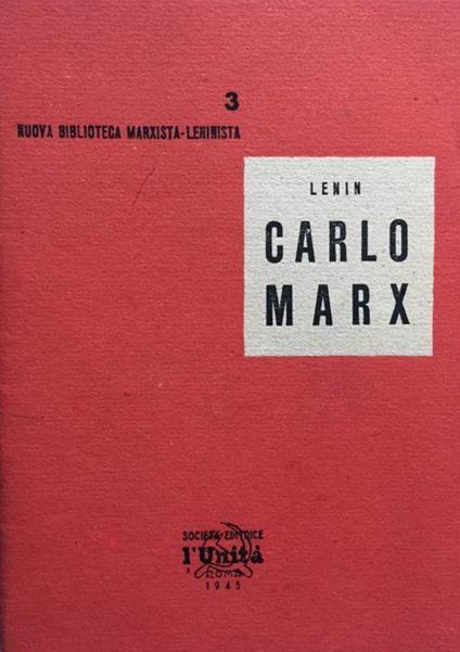 Carlo Marx - Lenin - copertina