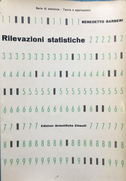 Rilevazioni statistiche - Benedetto Barberi - copertina