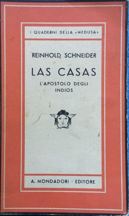 L' apostolo degli Indios - scene dei tempi dei conquistadores - Reinhold Schneider - copertina