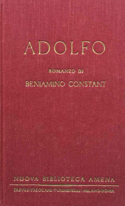Adolfo - Benjamin Constant - copertina