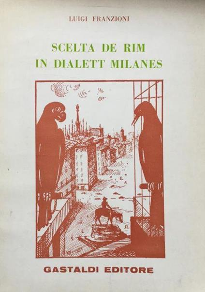 Scelta de rim in dialett milanes - Luigi Franzioni - copertina