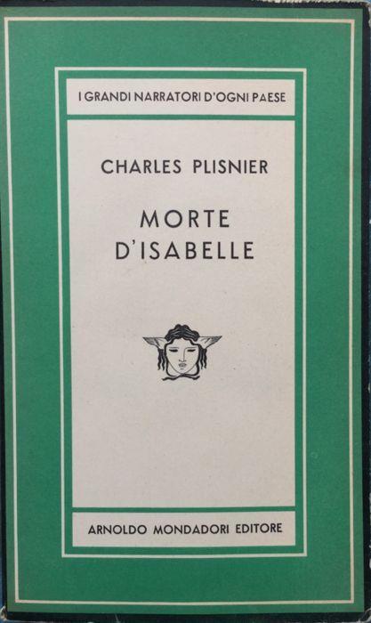 Morte d'Isabelle - Charles Plisnier - copertina