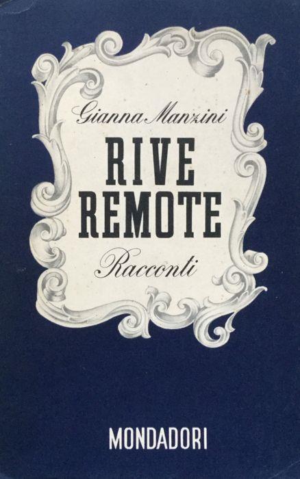 Rive remote - Gianna Manzini - copertina