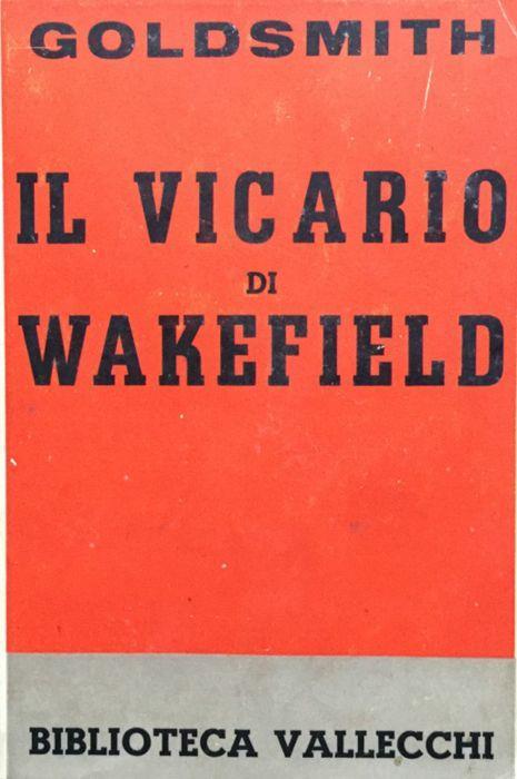 Il vicario di Wakefield - Oliver Goldsmith - copertina