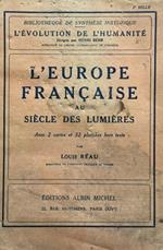 L' Europe française au siècle des lumières