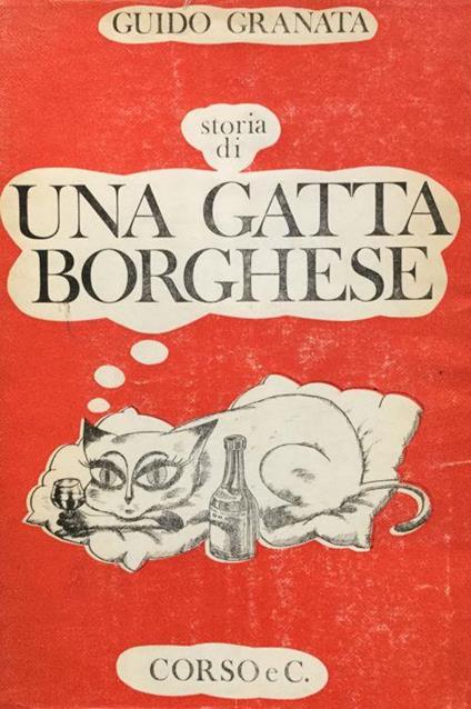 Storia di una gatta borghese - Guido Granata - copertina