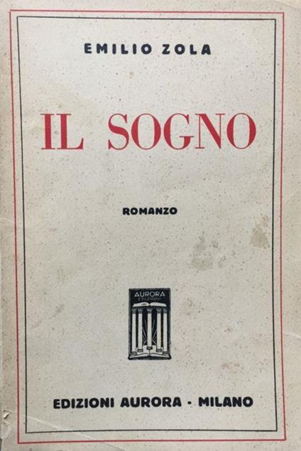 Il sogno - Émile Zola - copertina