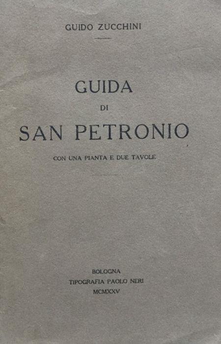 Guida di San Petronio - Guido Zucchini - copertina