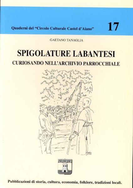 Spigolature labantesi - copertina