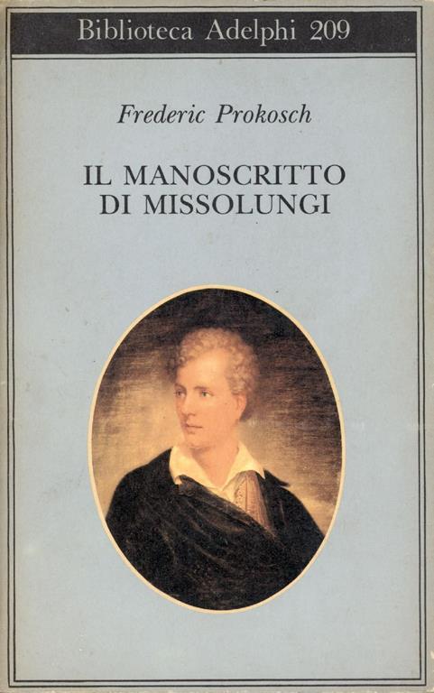 Il manoscritto di Missolungi - Frederic Prokosch - copertina