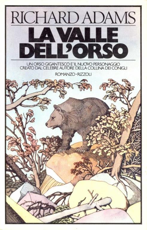 La valle dell'orso - Richard Adams - copertina