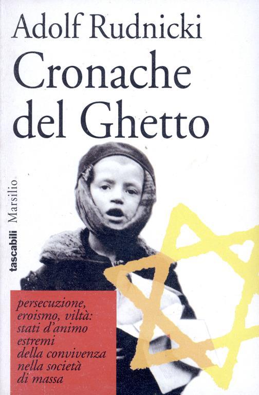 Cronache del ghetto - Adolf Rudnicki - copertina