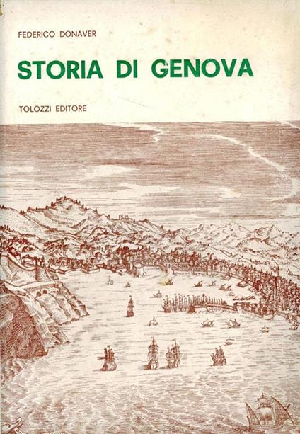 Storia di Genova - Federico Donaver - copertina