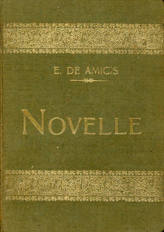 Novelle - Edmondo De Amicis - copertina