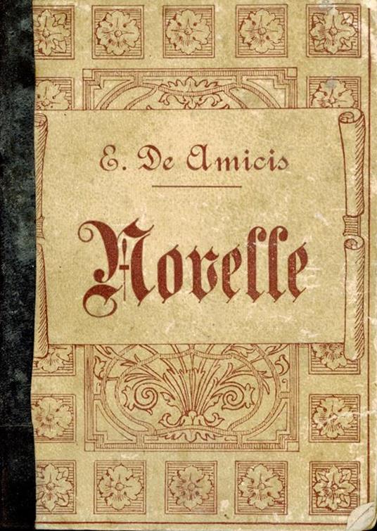 Novelle - Edmondo De Amicis - copertina