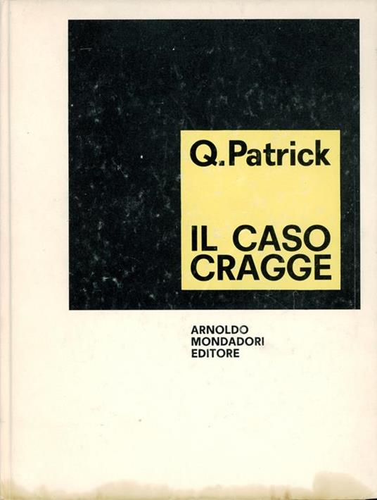Il caso Cragge - Patrick Quentin - copertina