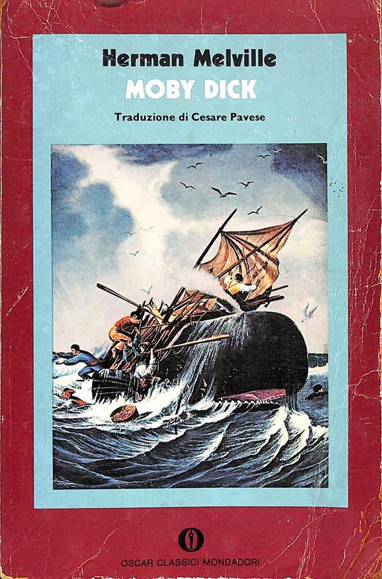 Moby Dick - Hermann Melville - copertina