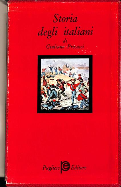 Storia degli italiani : con documenti e testimonianze - Giuliano Procacci - copertina