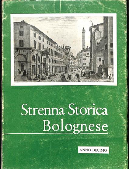 Strenna storica bolognese 1960 ( anno 10) - copertina