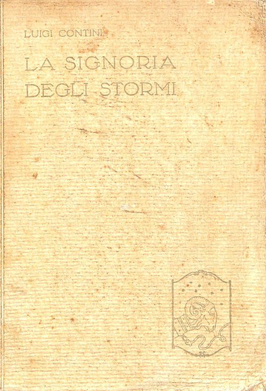 La signoria degli stormi - copertina