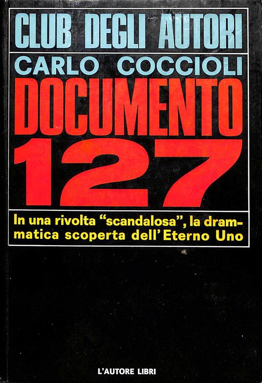 Documento 127 - Carlo Coccioli - copertina