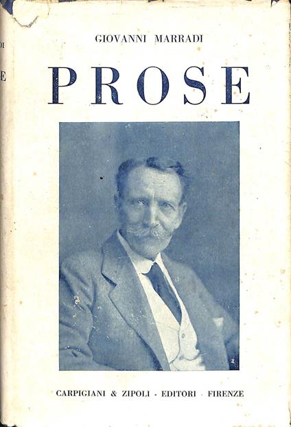 Prose - Giovanni Marradi - copertina