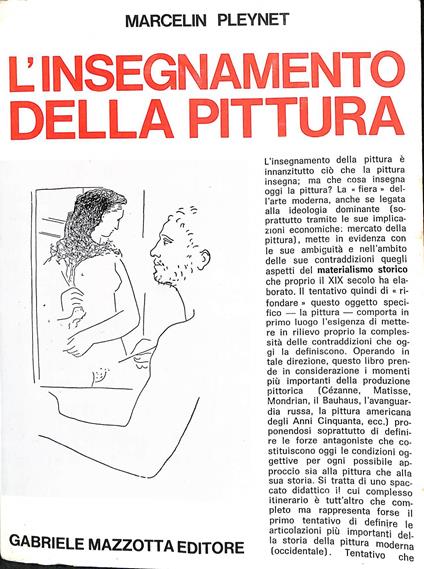 L' insegnamento della pittura - Marcelin Pleynet - copertina