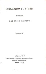 Orlando Furioso di messer Lodovico Ariosto vol. 1