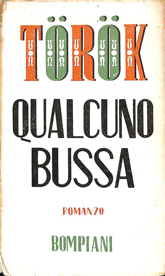 Qualcuno bussa - copertina