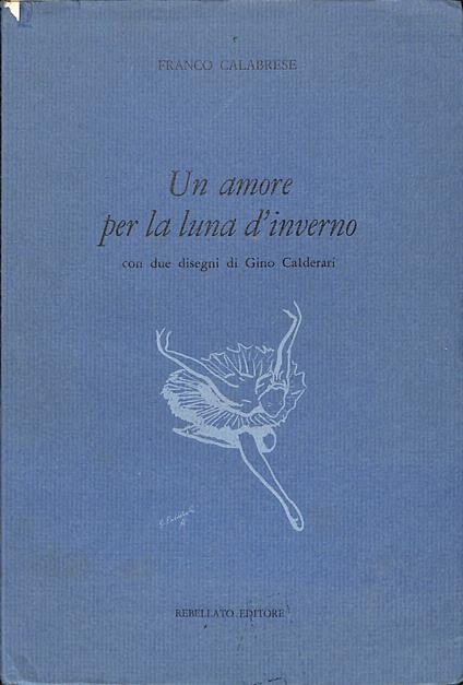 Un amore per la luna d'inverno - Franco Calabrese - copertina