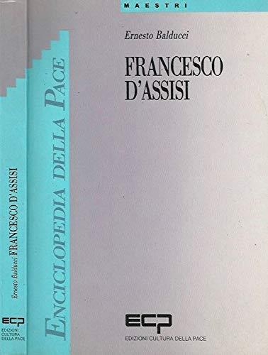 Francesco d'Assisi - Ernesto Balducci - copertina