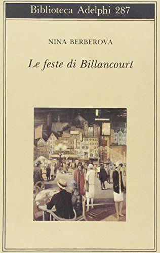 Le feste di Billancourt - Nina Berberova - copertina