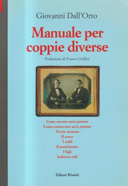 Manuale per coppie diverse - Giovanni Dall'Orto - copertina