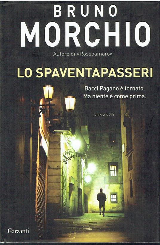 Lo spaventapasseri - Bruno Morchio - copertina